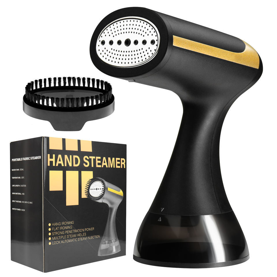 White Handheld Garment Steamer | Portable Mini Steam Iron | Wrinkle Remover & Fabric Freshener | Travel-Friendly