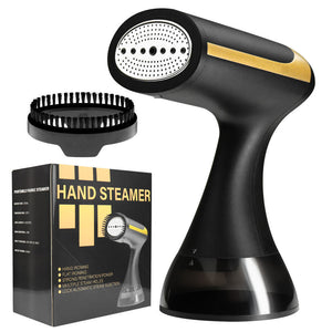White Handheld Garment Steamer | Portable Mini Steam Iron | Wrinkle Remover & Fabric Freshener | Travel-Friendly