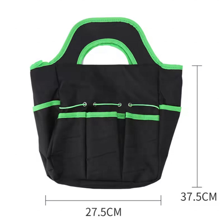 Green 8-Piece Heavy-Duty Gardening Tool Set | Ergonomic Handles | Storage Bag Included