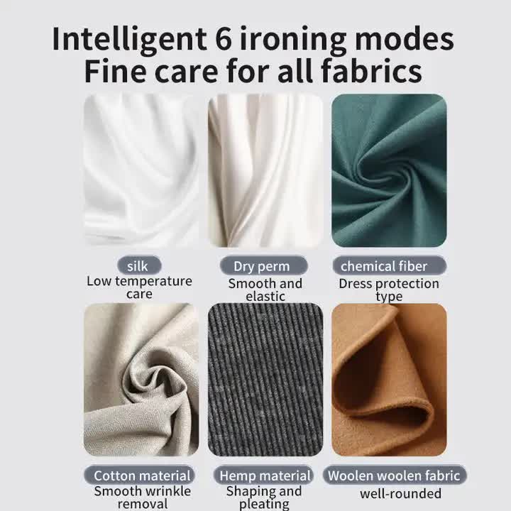 Portable Handheld Garment Steamer | Grey | Mini Steam Iron | Compact Clothes Steaming Iron | Home & Dorm Use | Wrinkle Removal