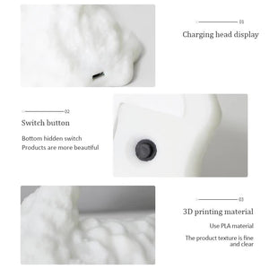 Red Fire Dragon 3D Printed LED Dragon Flame Night Light | Unique Decorative Lamp for Desk, Bedroom & Gift Ideas