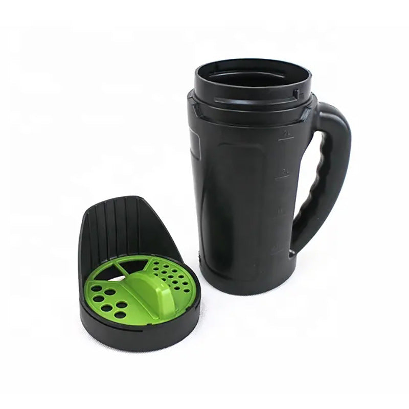 Garden Lawn Seed Spreader & Snow Salt Dispenser | Portable Handheld Seeder