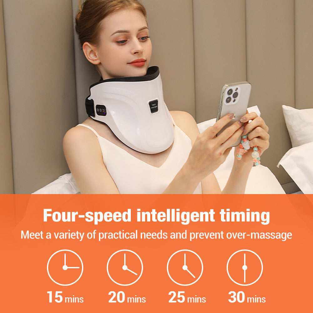 Heated Neck Massager | Electric | Carbon Fiber Infrared Therapy | Adjustable Temperature | Pain Relief