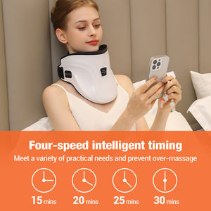 Heated Neck Massager | Electric | Carbon Fiber Infrared Therapy | Adjustable Temperature | Pain Relief