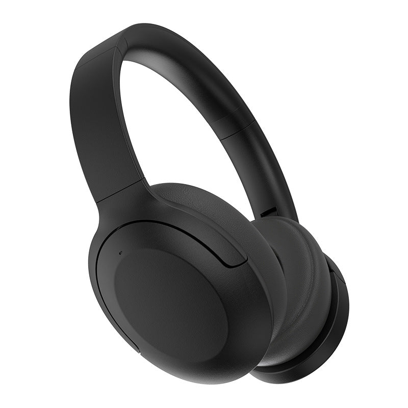 Black P3965 Foldable Bluetooth 5.3 ANC Wireless Over-Ear Headphones | Noise Cancellation | Comfortable Fit