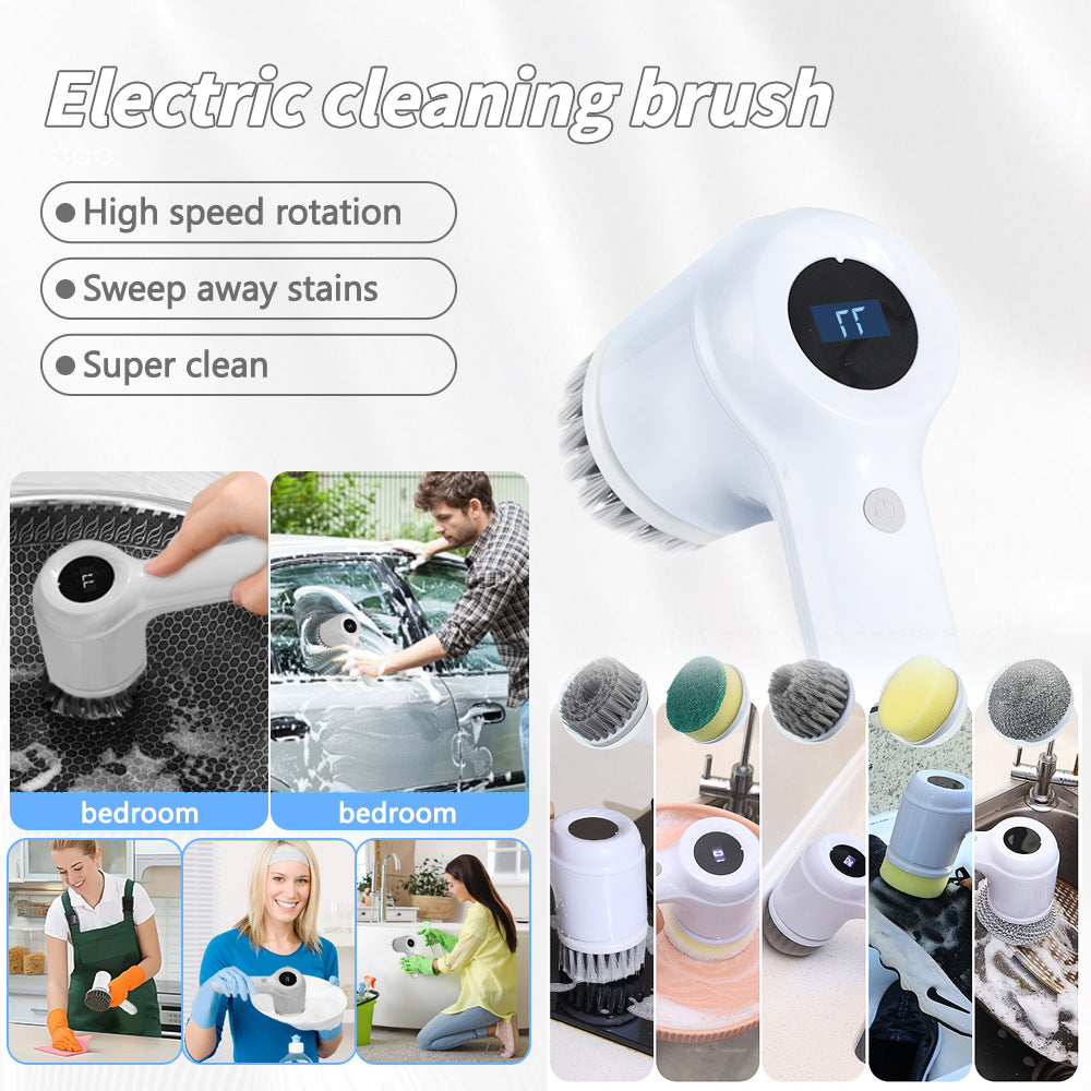 Electric Cleaning Brush | Multipurpose High-Speed Cleaning Tool