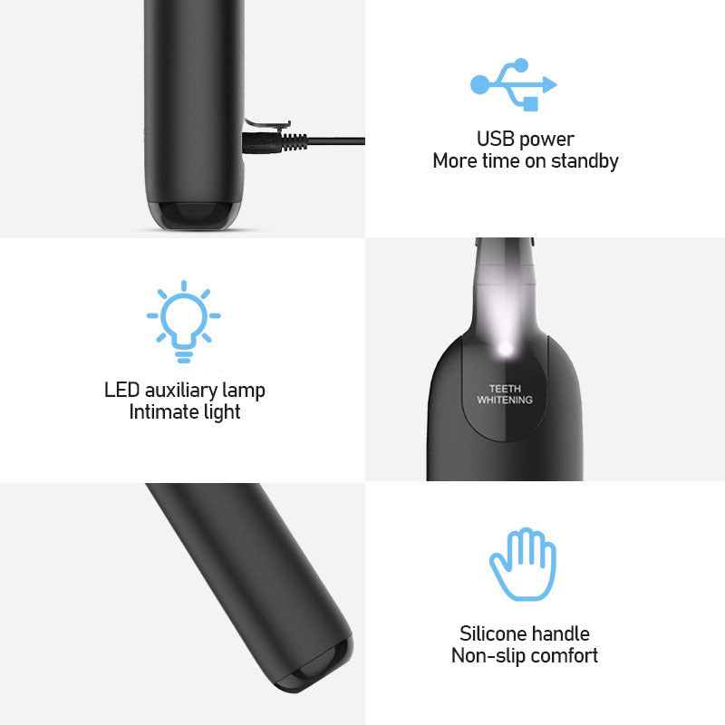 Rechargeable Electric Dental Scaler with LED Display & Cleaning Kit | 250mAh Battery | Home-Use Plaque Remover