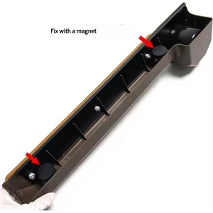 Toyota Land Cruiser FJ76/FJ79 Center Console and Door Armrest Cup Holder Set | Brown Leather