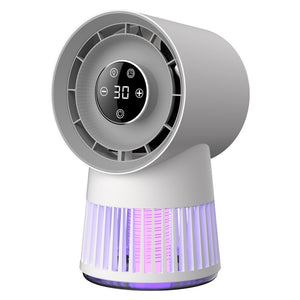 Portable Rechargeable Mosquito Killer Lamp with Adjustable Fan | 2400mAh Battery