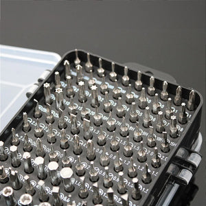 Gray 122-in-1 Precision Screwdriver Tool Kit | For Electronics & DIY Repair