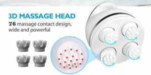 Rose Red Portable 3D Electric Massage Device | Adjustable Speeds | USB Charging