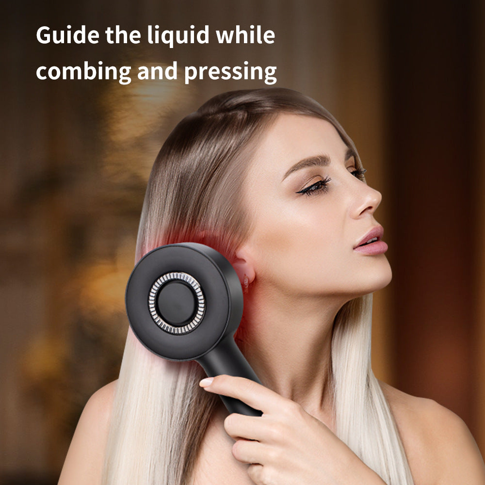 Red Light Massage Comb | Gray | WN-02 | Multi-Function | 3 Modes | Rechargeable