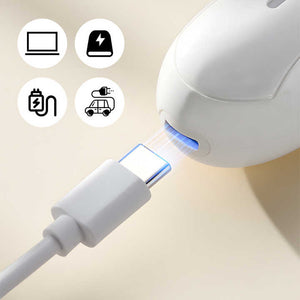 2-in-1 Electric Lady Shaver with Precision Tip | Portable & Rechargeable Grooming Tool