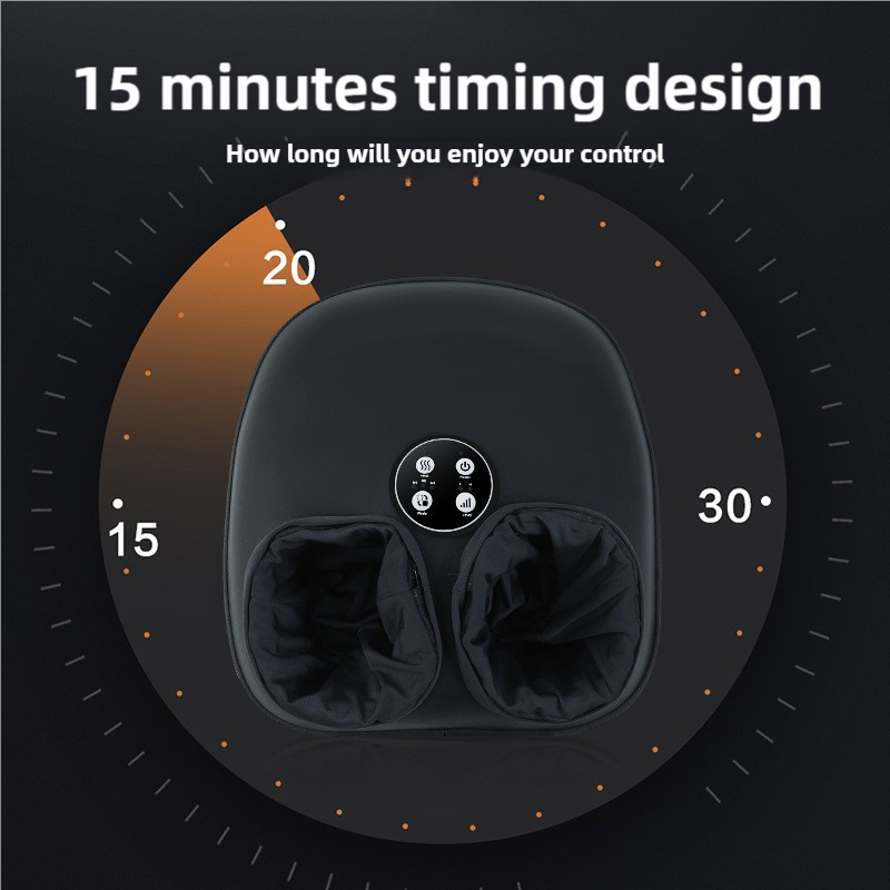 Compact Foot Massager with Heat & Timer | Deep Kneading Therapy | Pain Relief & Relaxation