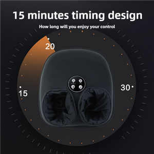 Compact Foot Massager with Heat & Timer | Deep Kneading Therapy | Pain Relief & Relaxation