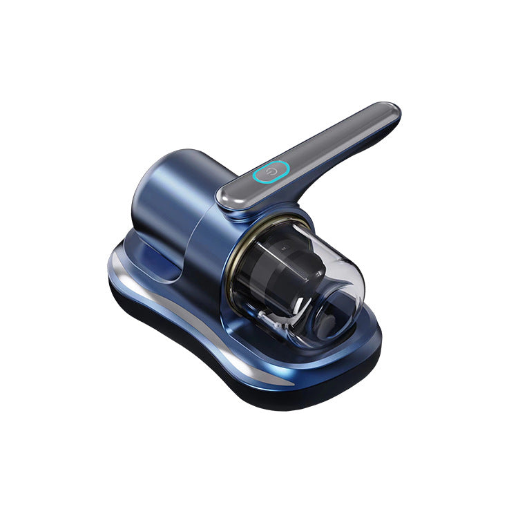 Blue Handheld Dust Mite Vacuum Cleaner | Cordless | High Suction Power | USB Rechargeable