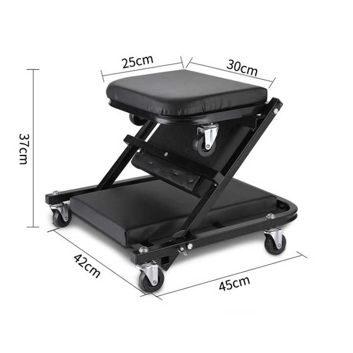 Mechanic Creeper | Heavy-Duty 36-Inch | Multi-Functional Repair Board | Adjustable Height for Car Maintenance