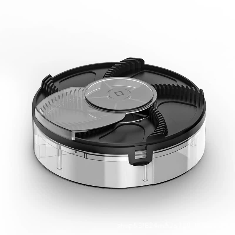 Black Electric Rotating Fly Trap | 360° Efficient Insect Catcher | Indoor Use