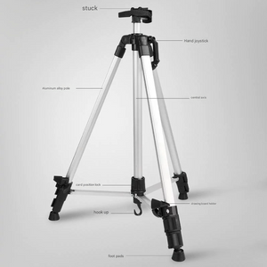 Green Lightweight Adjustable Aluminum Camera Tripod | Carry Bag | Professional Photography Stand