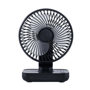 Black Portable Mini Fan | Compact | Quiet | Rechargeable Personal Cooling