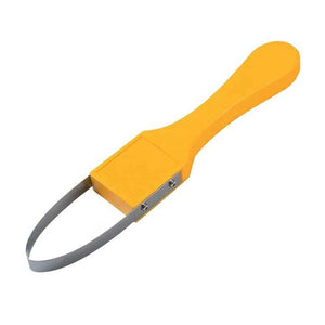 Garden Hand Weeder Tool Set 2PC | Fork Tips for Efficient Weeding | Ergonomic Handle | Yellow