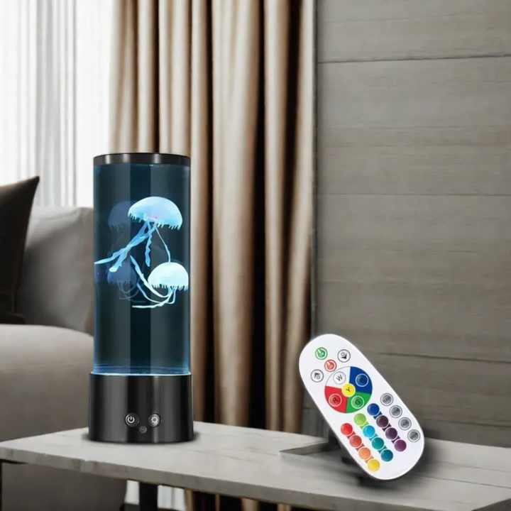 LED Jellyfish Night Light | Creative Lamp for Bedrooms & Kids' Rooms