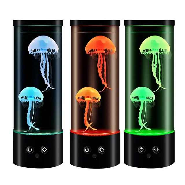 LED Jellyfish Night Light | Creative Lamp for Bedrooms & Kids' Rooms