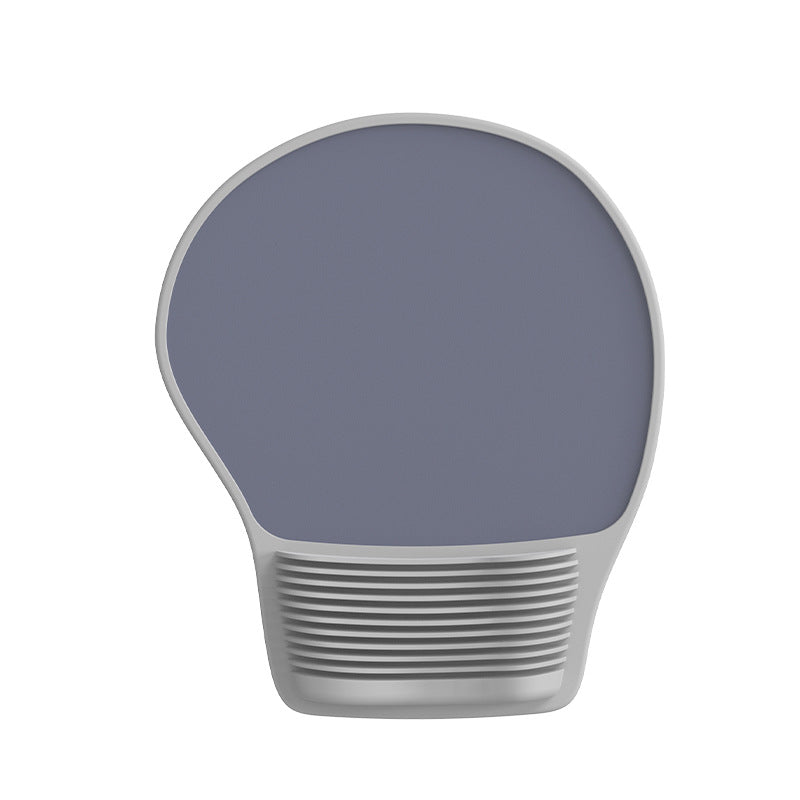 Grey Ergonomic Silicone Mouse Wrist Rest Pad | Comfortable Wrist Support for Work & Gaming