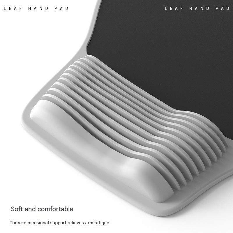 Pink Ergonomic Silicone Mouse Wrist Rest Pad | Soft Cushion Support for Wrist & Hand Comfort