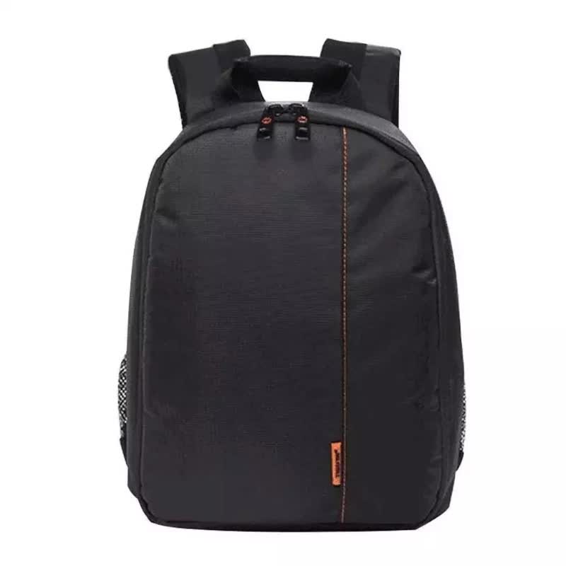Water-Resistant DSLR Camera Backpack | Orange Lining | Tripod Holder | Lightweight & Spacious for Outdoor Photography (Camera & Accessories Not Included)