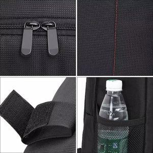 Water-Resistant DSLR Camera Backpack | Orange Lining | Tripod Holder | Lightweight & Spacious for Outdoor Photography (Camera & Accessories Not Included)