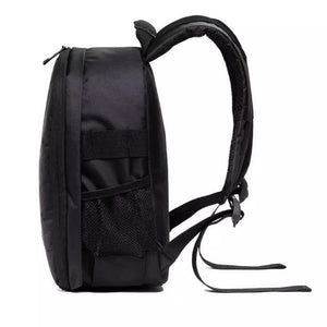 Water-Resistant DSLR Camera Backpack | Orange Lining | Tripod Holder | Lightweight & Spacious for Outdoor Photography (Camera & Accessories Not Included)