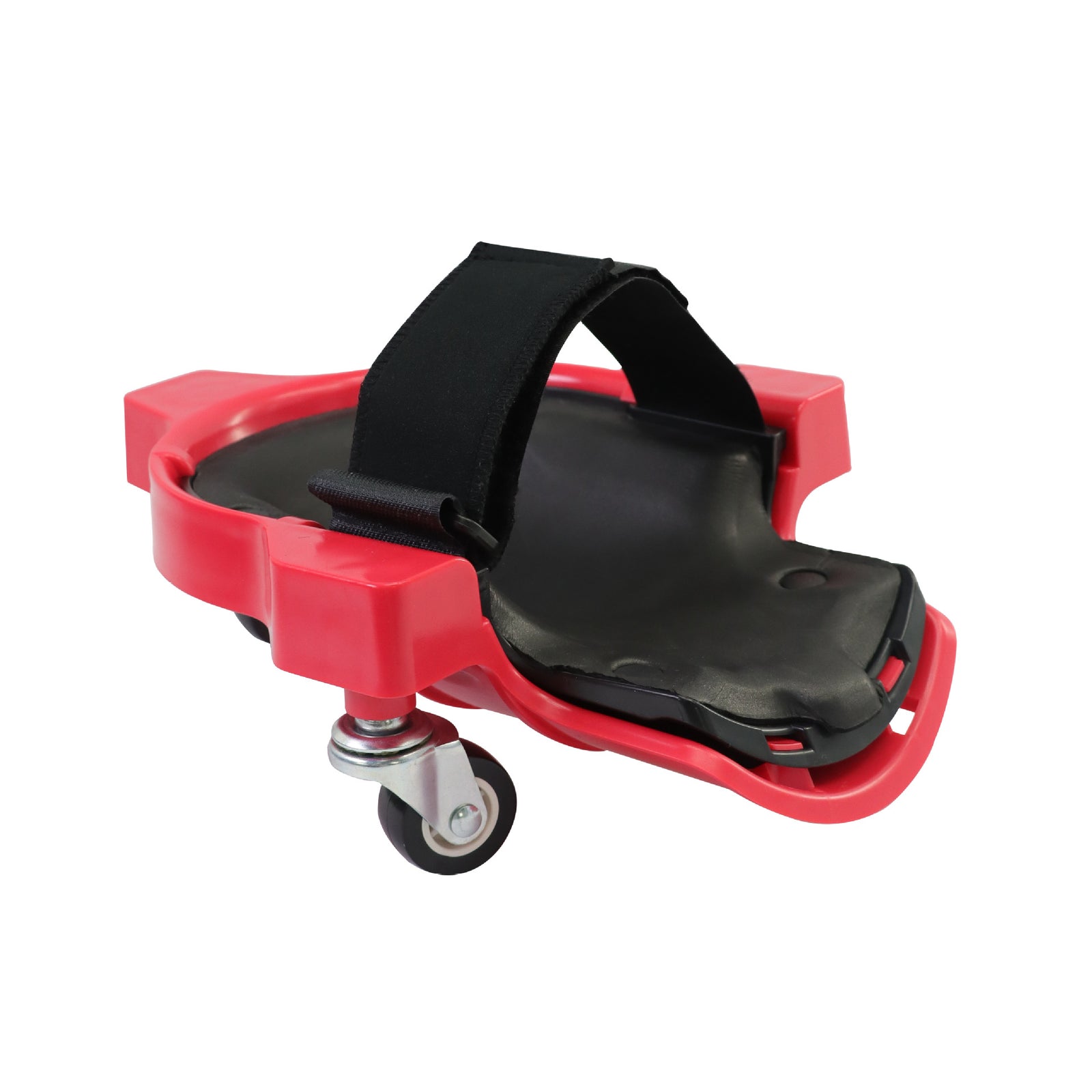 1 Pair Set Red Multi-Function Knee Pads with Swivel Wheels | Comfortable Knee Protection | Construction | Tiling | Woodworking