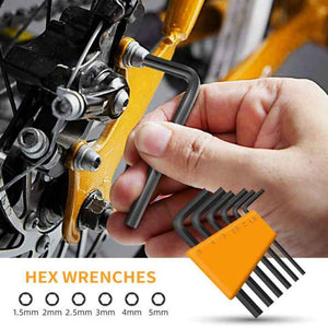 Household Tool Set | 24-Piece | Yellow | Complete Home Repair Kit with Tape Measure, Pliers & Hammer