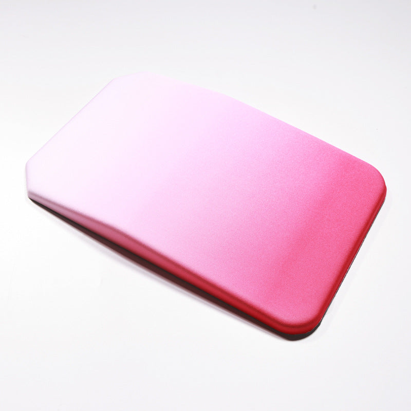 Gradual Pink Ergonomic PU Anti-Slip Mouse Pad with Wrist Support | Rectangular Gradient Desk Mat | Perfect for Gaming & Office Use