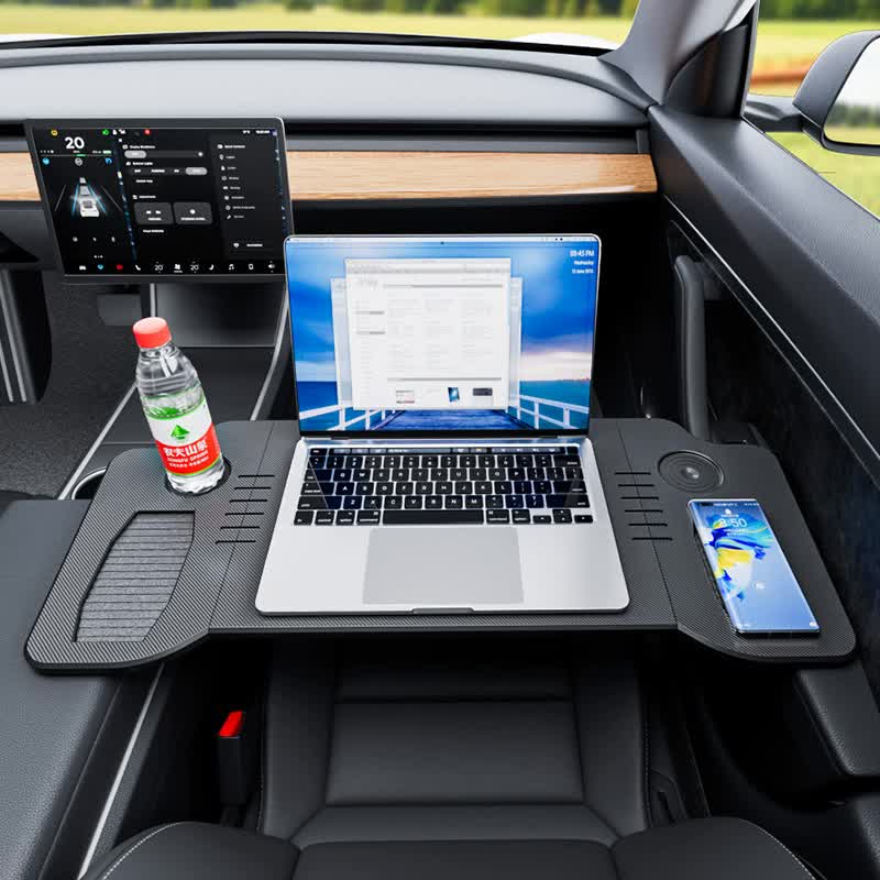 Foldable Car Desk | Front Seat Table | Multi-Functional for Office & Dining | Travel Convenience