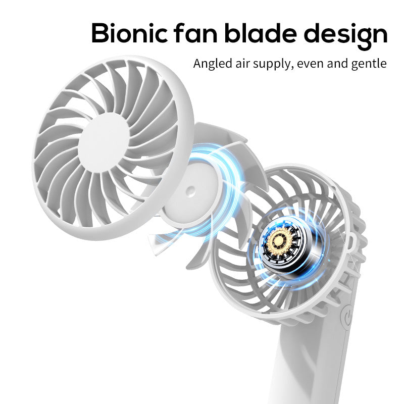 Multifunction Clip Fan | Apricot | DQ261 | USB Rechargeable | 1000mAh | 3-Speed