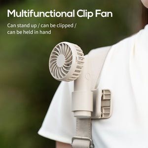 Multifunction Clip Fan | Ice Green | DQ261 | USB Rechargeable | 1000mAh | 3-Speed