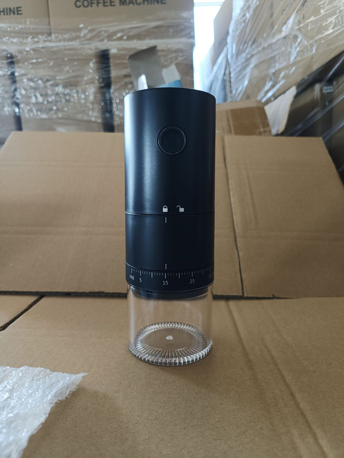 Electric Coffee Grinder | Portable | 1500mAh Battery | 30-Mesh Fine Grind | USB-C Charging