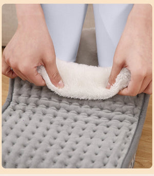 Electric Foot Warmer | Premium | 9 Temperature Levels | 4 Timer Settings | Washable Lining