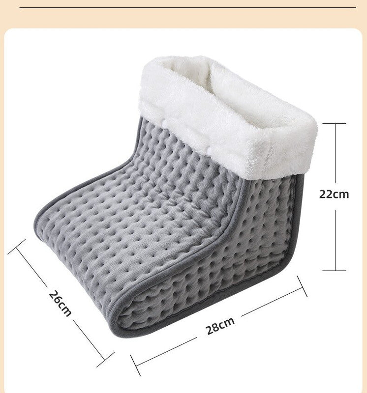 Electric Foot Warmer | Premium | 9 Temperature Levels | 4 Timer Settings | Washable Lining