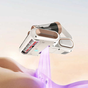 LF-LP018 Mite Vacuum Cleaner | Cordless | LED Display | 120W Suction | White