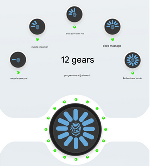 Mini Massage Gun | Pink | Deep Tissue | Adjustable Impact | Rechargeable Battery