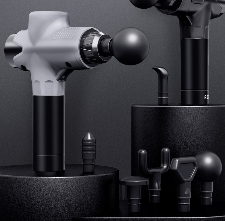 Mini Massage Gun | Black | Deep Tissue | Adjustable Impact | Rechargeable Battery