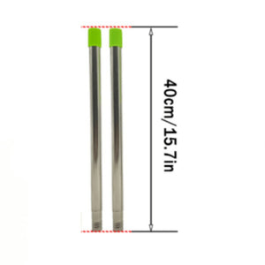 Fruit Picker with Telescopic Pole | 2.4m | Stainless Steel | High Reach Tree Harvester