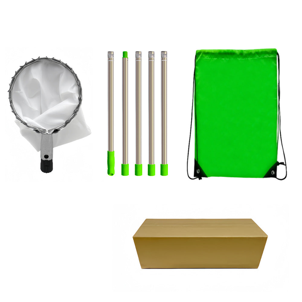 Telescopic Fruit Picker | 2m | Collection Bag | Apple Peach Persimmon Harvester