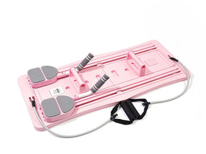 Pink Foldable Multi-Functional Abdominal Trainer | Home Workout Fitness Board