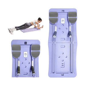 Pink Foldable Multi-Functional Abdominal Trainer | Home Workout Fitness Board