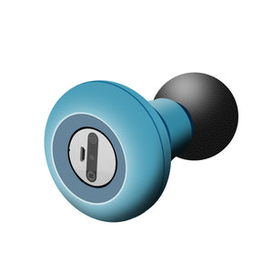 2 Pcs Blue Mini Massage Gun | 6-Speed Muscle Relaxer | USB Rechargeable | Portable Fascia Massager for Home Use