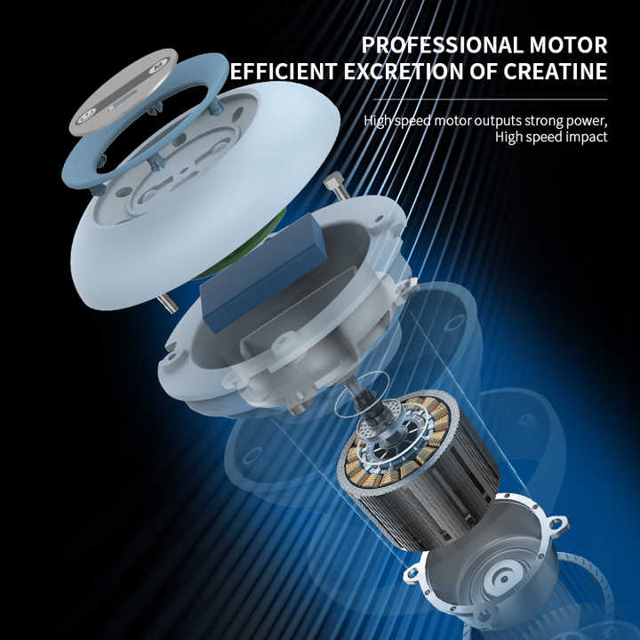 2 Pcs Yellow Mini Massage Gun | 6-Speed Muscle Relaxer | USB Rechargeable | Portable Fascia Massager for Home Use